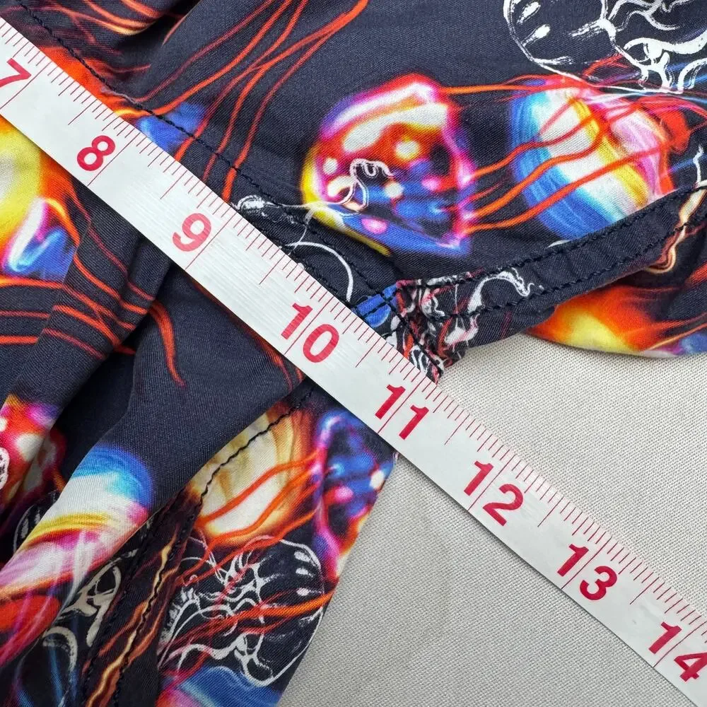 Vilebrequin Moorea Neo Medua Swim Trunks Shorts Men's XS Jellyfish